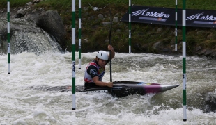 2021 ICF Canoe Kayak Slalom World Cup La Seu D&#039;urgell Spain Hannah Thomas