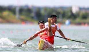 2022 ICF Canoe Sprint World Cup Racice Czech Republic Hao LIU, Pengfei ZHENG