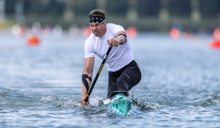 2022 ICF Canoe Sprint World Cup Racice Czech Republic Henrikas ZUSTAUTAS