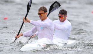 2022 ICF Canoe Sprint &amp;amp;amp;amp;amp; Paracanoe World Cup Poznan Poland Ilya PODPOLNYY, Stav MIZRAHI