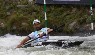 2021 ICF Canoe Kayak Slalom World Cup La Seu D&#039;urgell Spain Joan Crespo