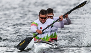 2022 ICF Canoe Sprint &amp;amp; Paracanoe World Cup Poznan Poland Joao RIBEIRO, Messias BAPTISTA