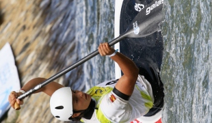 2021 ICF Canoe Kayak Slalom World Cup La Seu D&#039;urgell Spain Klara Olazabal