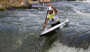 2021 ICF Canoe Kayak Slalom World Cup La Seu D&#039;urgell Spain Klara Olazabal