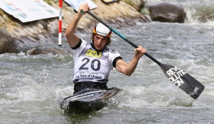 2021 ICF Canoe Kayak Slalom World Cup La Seu D&#039;urgell Spain Lennard Tuscherer
