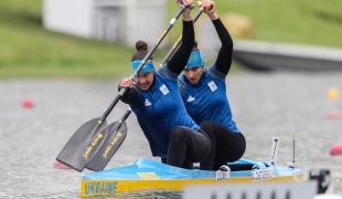 2021 ICF Canoe Sprint World Cup Szeged Liudmyla LUZAN, Anastasiia CHETVERIKOVA