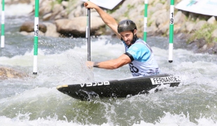 2021 ICF Canoe Kayak Slalom World Cup La Seu D&#039;urgell Spain Luis Fernandez
