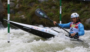 2021 ICF Canoe Kayak Slalom World Cup La Seu D&#039;urgell Spain Maialen Chourraut