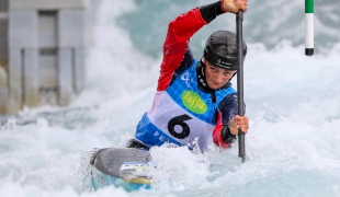 2019 ICF Canoe Slalom World Cup 1 London Mallory FRANKLIN Great Britain