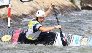 2021 ICF Canoe Kayak Slalom World Cup La Seu D&#039;urgell Spain Marjorie Delassus