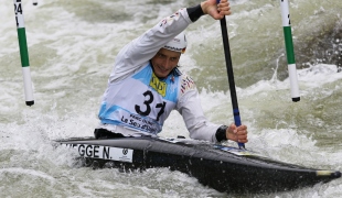 2021 ICF Canoe Kayak Slalom World Cup La Seu D&#039;urgell Spain Noah Hegge