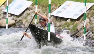 2021 ICF Canoe Kayak Slalom World Cup La Seu D&#039;urgell Spain Peter Linksted