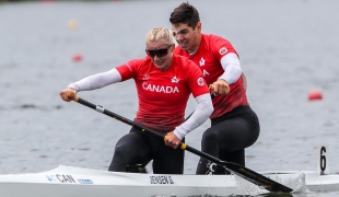 2022 ICF Canoe Sprint &amp; Paracanoe World Cup Poznan Poland Sophia JENSEN, Alix PLOMTEUX