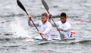 2022 ICF Canoe Sprint &amp;amp;amp;amp;amp; Paracanoe World Cup Poznan Poland Thomas LUSTY, Lewis FLETCHER