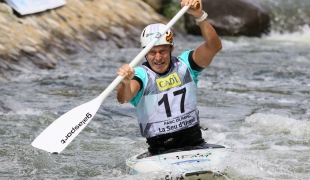 2021 ICF Canoe Kayak Slalom World Cup La Seu D&#039;urgell Spain Tomas Rak
