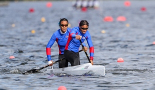 2022 ICF Canoe Sprint &amp; Paracanoe World Cup Poznan Poland Yarisleidis CIRILO DUBOYS, Katherin NUEVO SEGURA