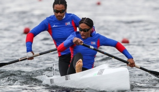 2022 ICF Canoe Sprint &amp; Paracanoe World Cup Poznan Poland Yarisleidis CIRILO DUBOYS, Katherin NUEVO SEGURA