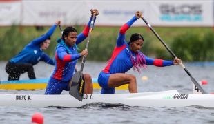 2022 ICF Canoe Sprint World Cup Poznan Poland Yarisleidis CIRILO DUBOYS, Katherin NUEVO SEGURA