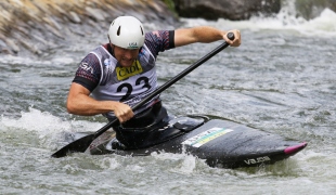 2021 ICF Canoe Kayak Slalom World Cup La Seu D&#039;urgell Spain Zachary Lokken