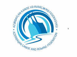 Azerbaijan canoe and rowing federation logo