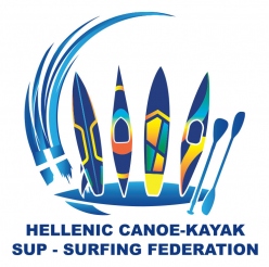 Hellenic Canoe-Kayak SUP - Surfing Federation logo Hellenic Canoe-Kayak SUP - Surfing Federation logo