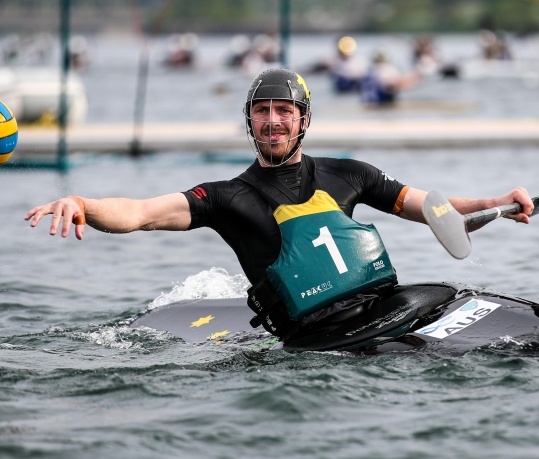 2018 ICF Canoe Polo World Championships Welland Canada Adam Hofmeye