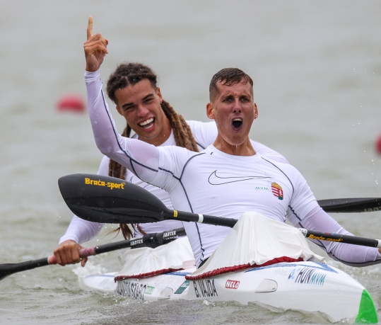 2022 ICF JUNIOR AND U23 CANOE SPRINT WORLD CHAMPIONSHIPS Bence VAJDA, Tamas SZANTOI SZABO