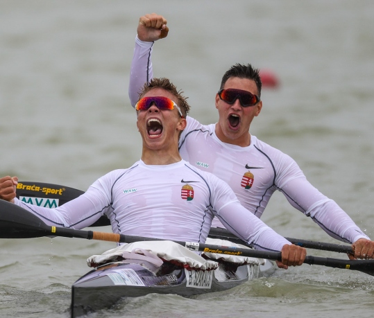 2022 ICF JUNIOR AND U23 CANOE SPRINT WORLD CHAMPIONSHIPS Botond SZAKACS, Peter SAMU