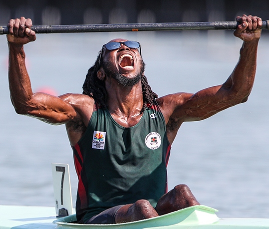 Bram SANDERSON Dominica ICF Canoe Kayak Sprint