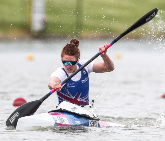 2021 Canoe Sprint European Olympic Qualifier Deborah KERR