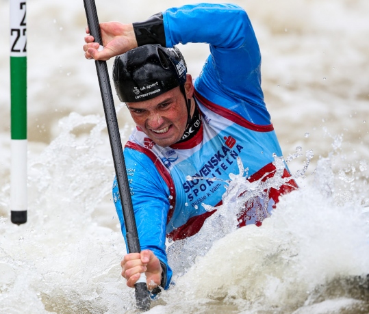 2018 ICF Canoe Slalom World Cup 1 Liptovsky Slovakia FORBES-CRYANS Bradley GBR