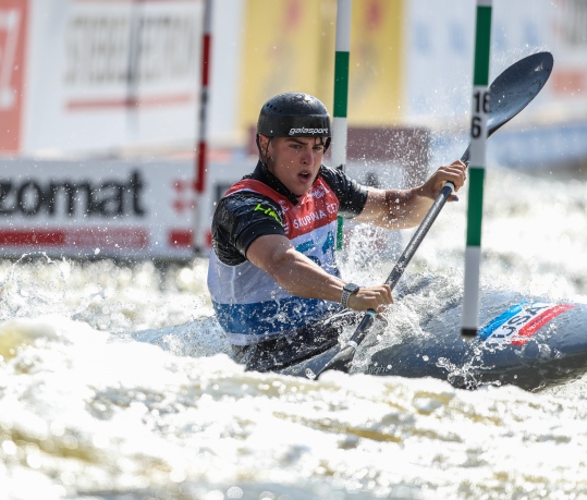2022 ICF CANOE SLALOM WORLD CUP PRAGUE Jordan Sherman
