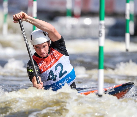 2022 ICF CANOE SLALOM WORLD CUP PRAGUE Nathaniel Francis