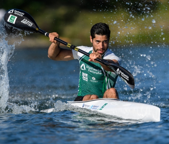 Refugee athlete Saeid Fazloula