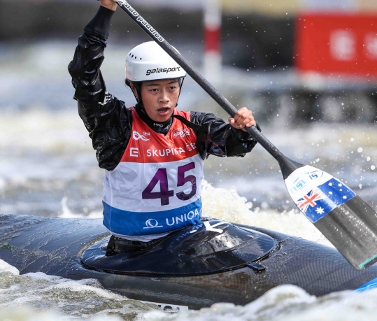 2022 ICF CANOE SLALOM WORLD CUP PRAGUE Pattamapon Hoiyoi