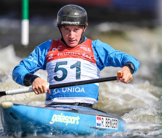 2022 ICF CANOE SLALOM WORLD CUP PRAGUE Roko Bengeri