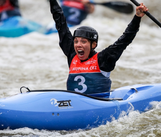 Veronika Vojtova 2019 ICF Canoe Slalom World Cup 5 Prague Veronika Vojtova