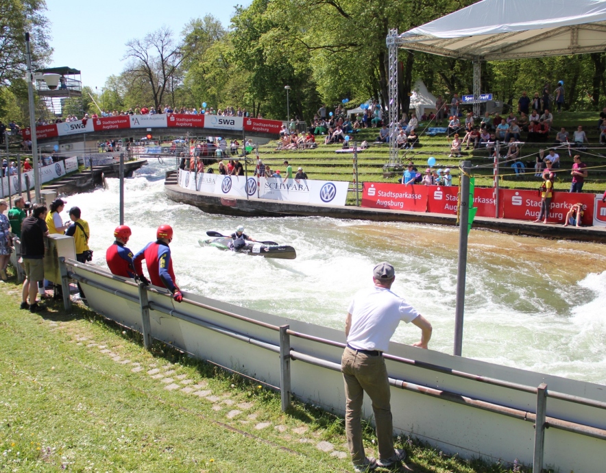 Augsburg Wildwater Canoeing Ranking and Cup races 2016