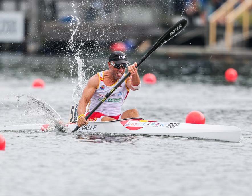 Spain Juan Valle paracanoe Dartmouth 2022