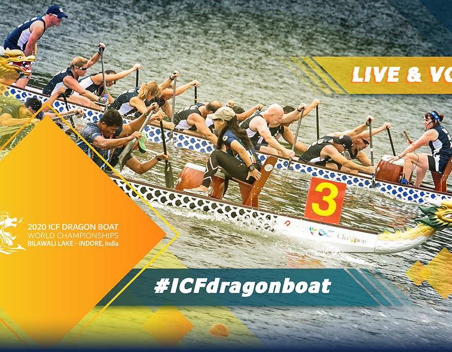 2020 ICF Canoe Kayak Dragon Boat World Championships Bilawali Lake Indore India Live Coverage