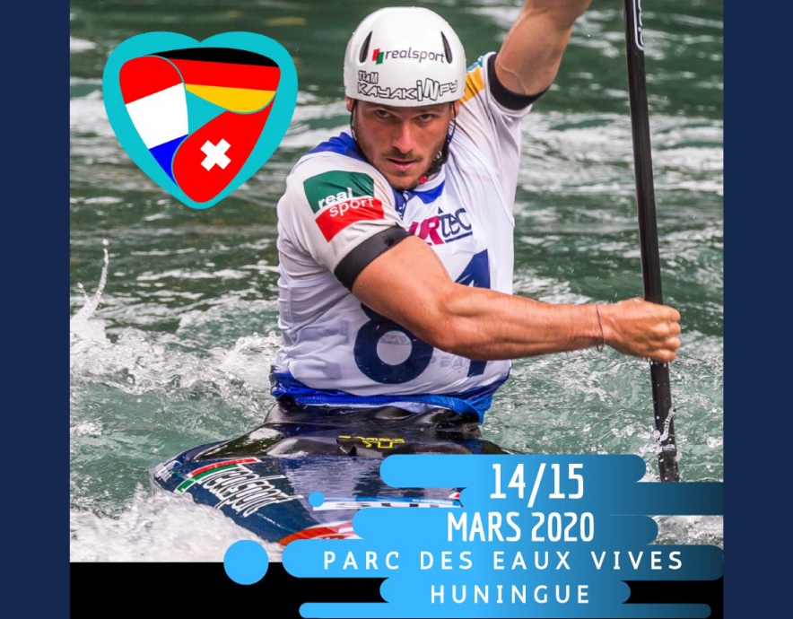 2020 ICF Canoe Slalom World Ranking Basel-Huningue poster