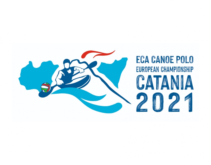 2021 ECA Canoe Polo European Championships logo