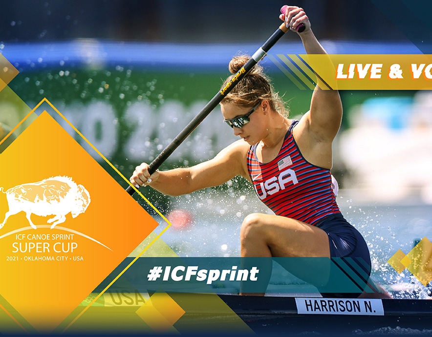 2021 ICF Canoe Kayak Sprint Super Cup Oklahoma United States of America USA Nevin Harrison Live TV Coverage Video Streaming