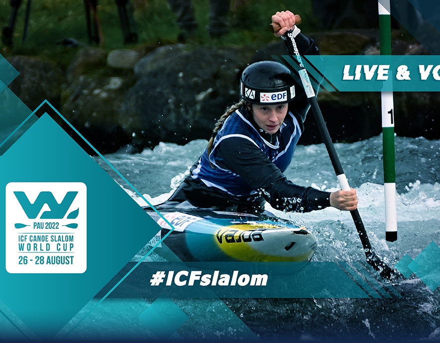 2022 ICF Canoe Kayak Slalom World Cup 4 Pau France Live TV Coverage Video Streaming