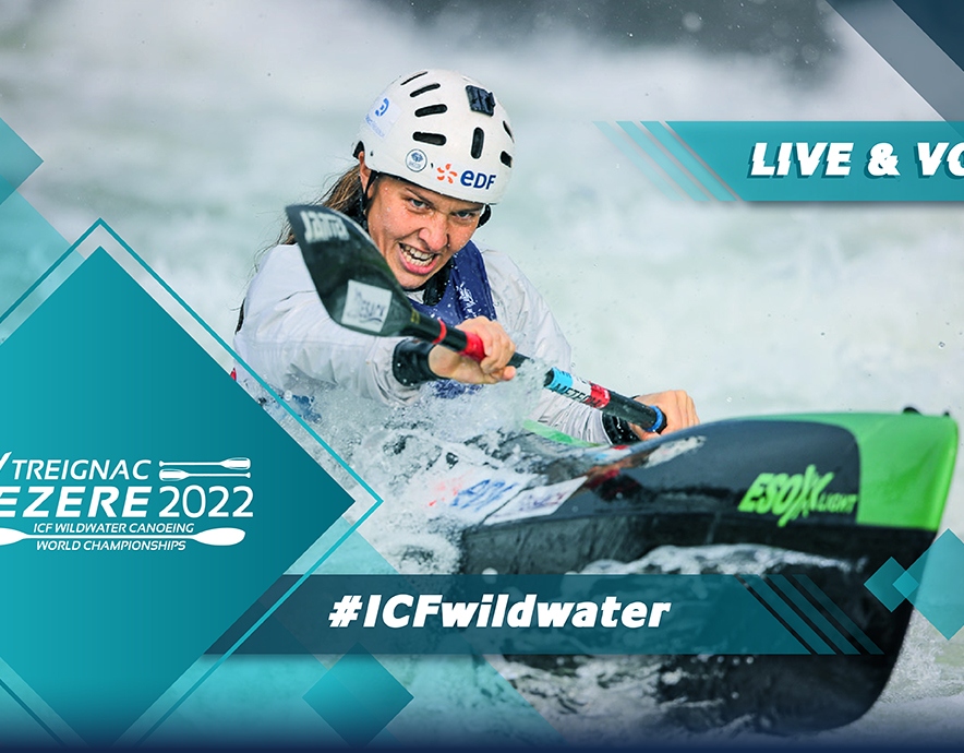 2022 ICF Wildwater Canoeing Kayak World Championships Treignac France Live TV Coverage Video Streaming