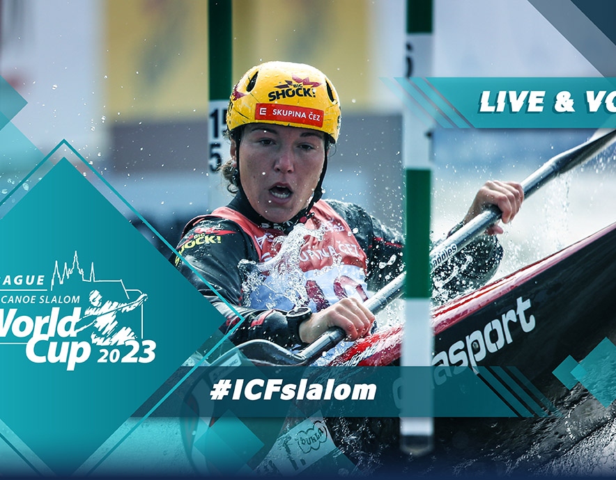 2023 ICF Canoe Kayak Slalom World Cup 2 Prague Czech Republic Live TV Coverage Video Streaming