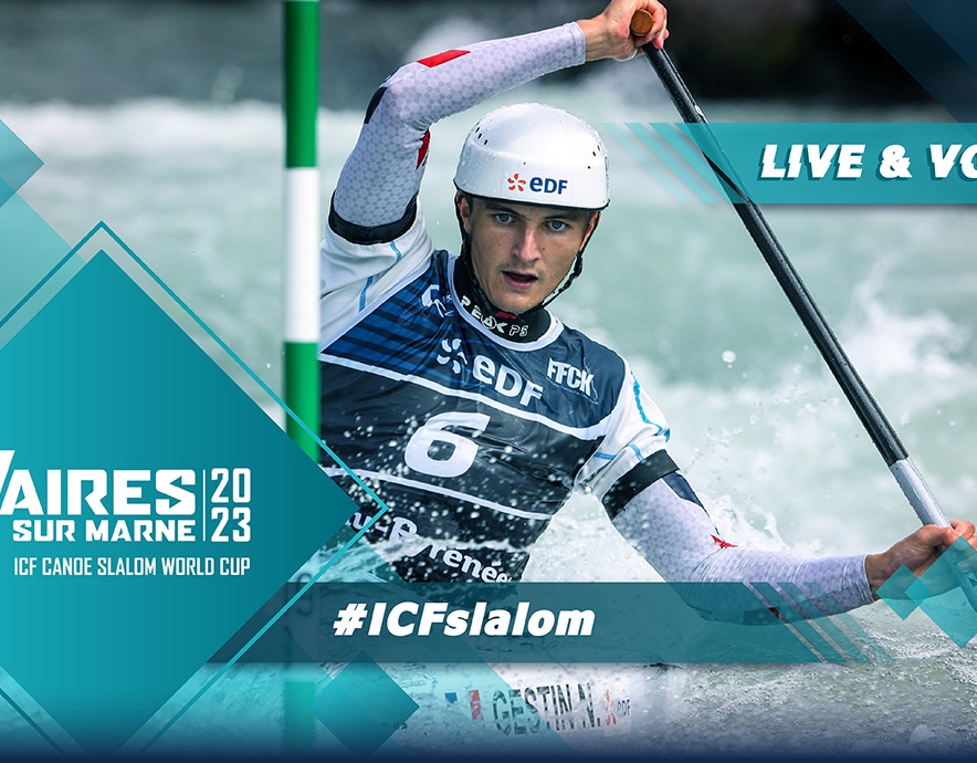 2023 ICF Canoe Kayak Slalom World Cup 5 Vaires Sur Marne Paris France Live TV Coverage Video Streaming Olympic Test Event