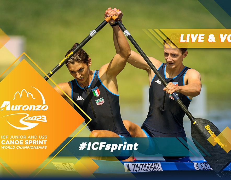 2023 ICF Canoe Kayak Sprint Junior U18 World Championships Auronzo Italy Live TV Coverage Video Streaming