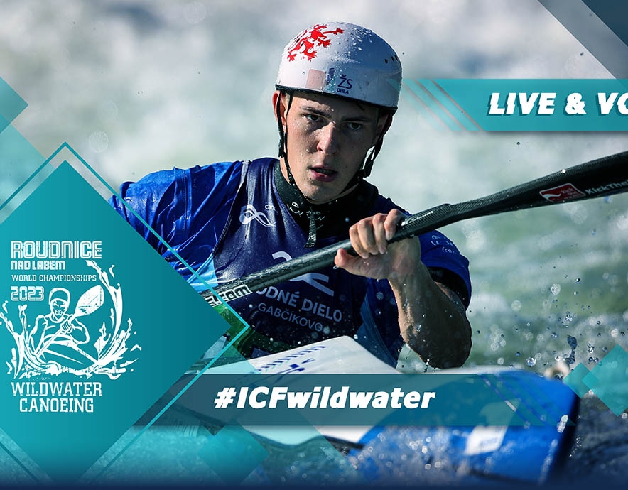 2023 ICF Canoe Kayak Wildwater Junior & U23 World Championships Roudnice Czech Repeblic Live TV Coverage Video Streaming