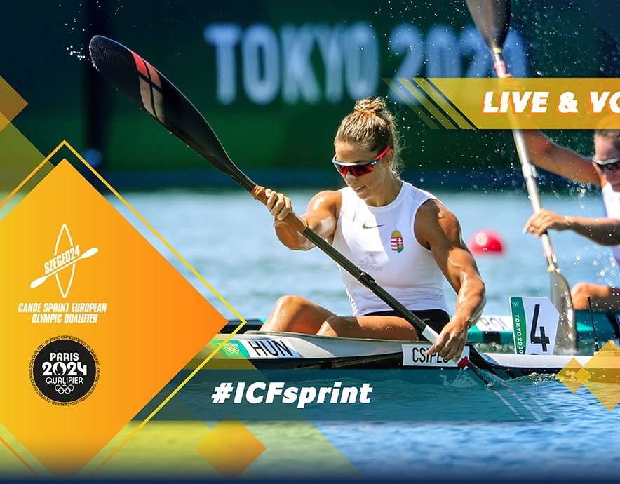2024 ICF Canoe Kayak Sprint European Paris 2024 Olympic Qualifier Szeged Hungary Live Coverage Video Streaming